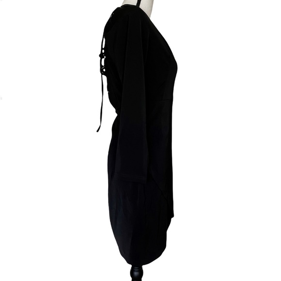 Capulet Revolve Lace Up Bodycon Dress in Black - Picture 5 of 12